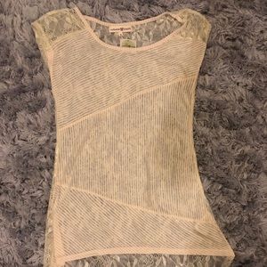 NEW Cream Lace Blouse